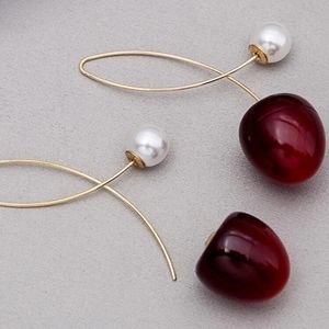 NWT Trending and chic cherry earrings/ drop earrings/ cherry earrings/